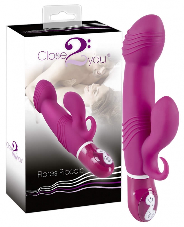 Close2you Flores Piccolo Bordeaux   Rød Vibrator