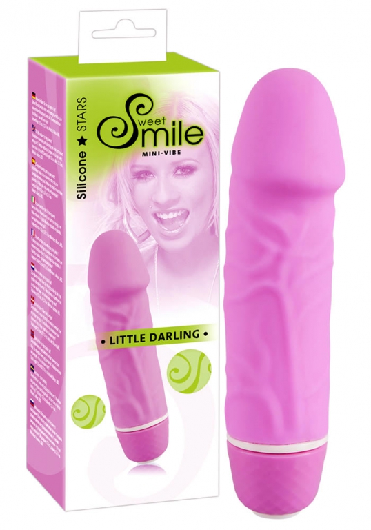 Smile Little Darling Dildo Med Vibrator