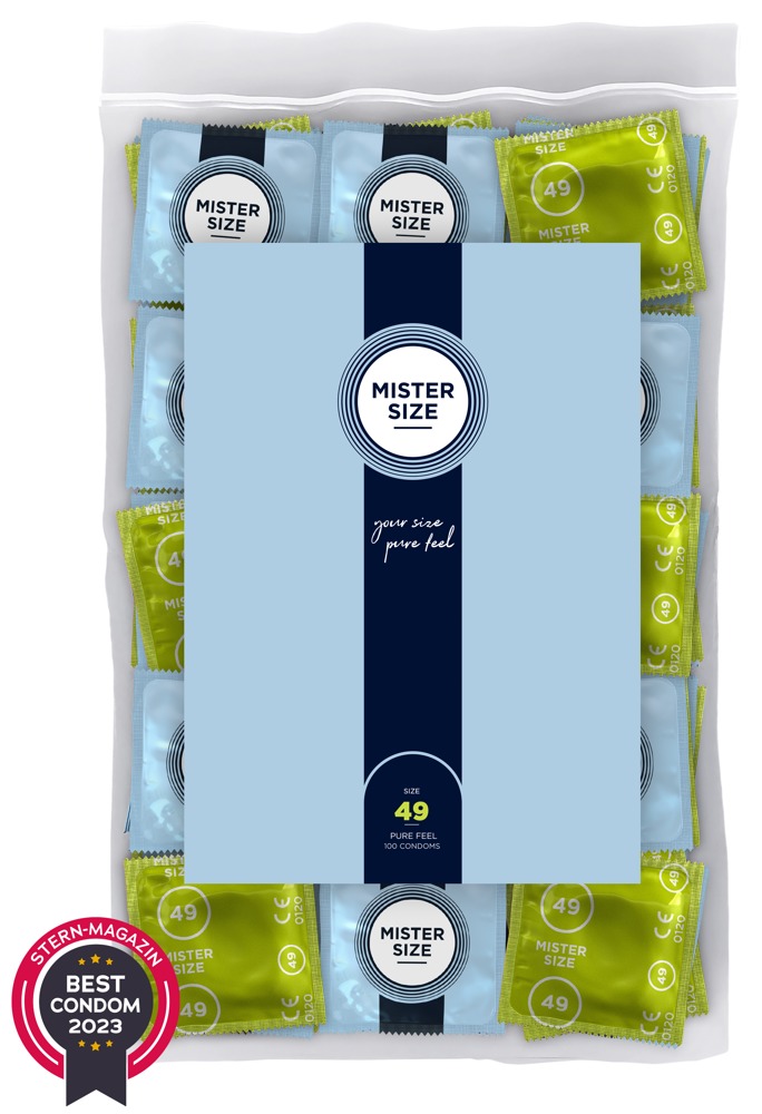 Mister Size 49 mm Veganske Tynde Kondomer - Komfort og Intimitet