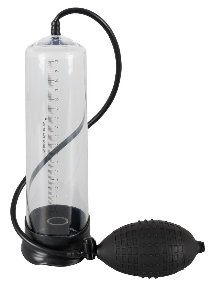 Effektiv penispumpe til mænd med måleskala og sikkerhed