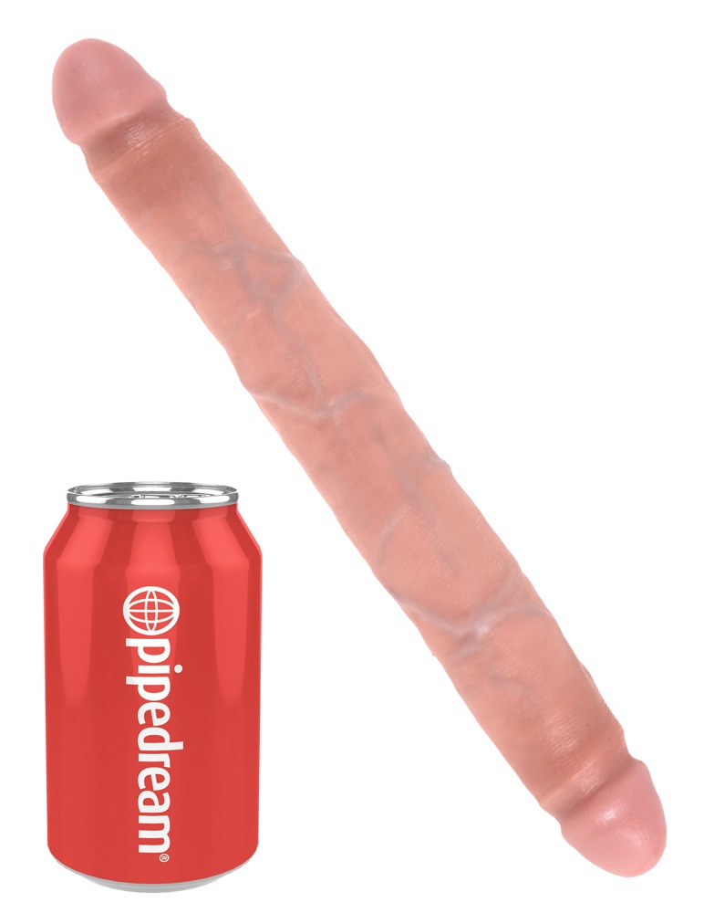 12” Slim Dobbelt Dildo til Intens Stimulation fra King Cock