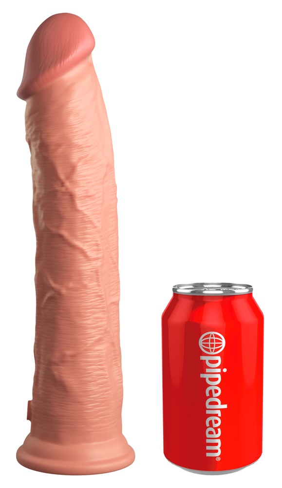 11” Realistisk Dildo i Dual Density Silikone - Udsalg!