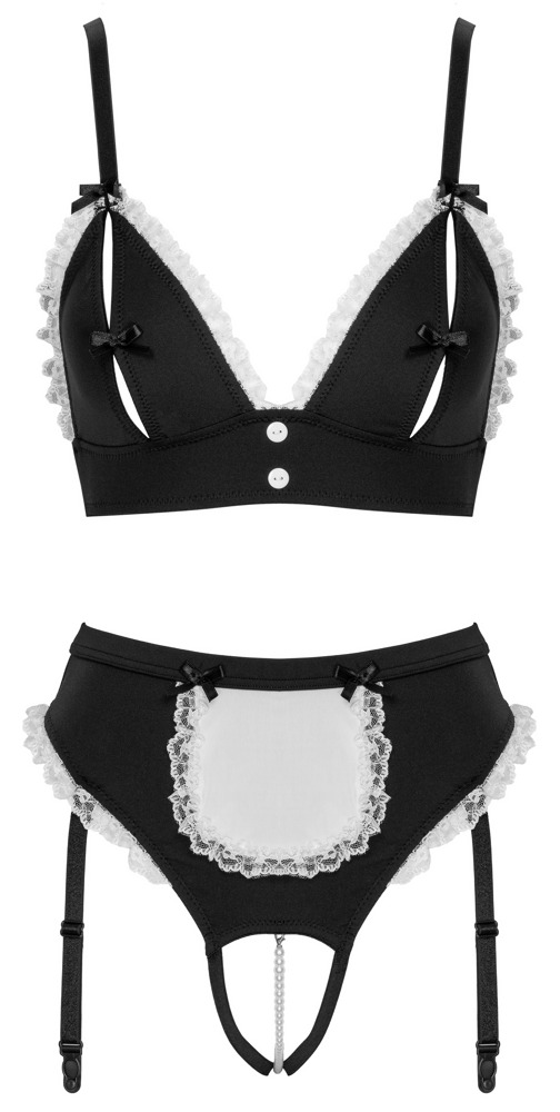 2 Delt Stuepige Kostume – Forførende Legesyg Fantasi!