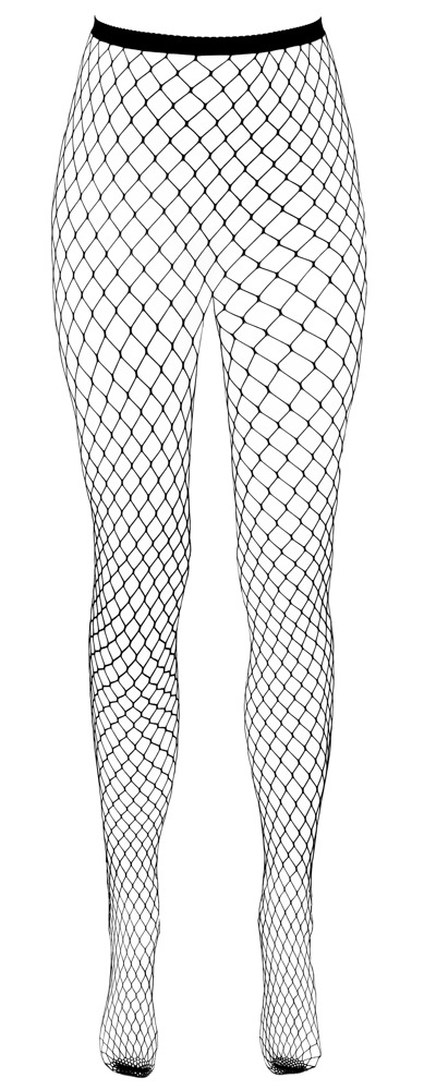 åbne Netstrømpebukser fra Cottelli Legwear