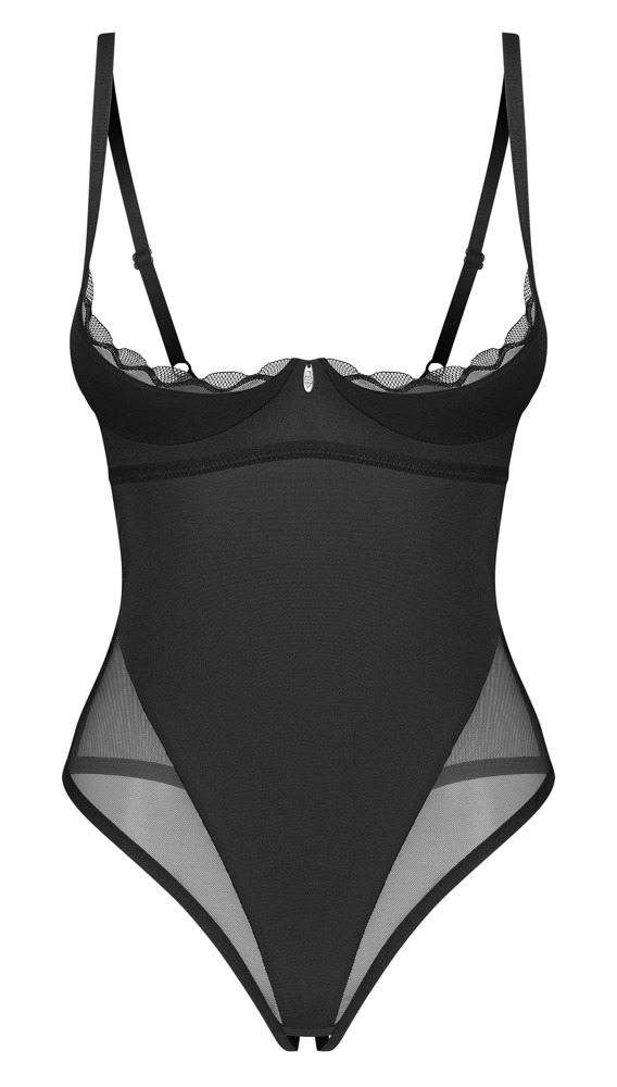 Åben Brystfri Body "Stelisa" – Elegant Lingeri til Romantik