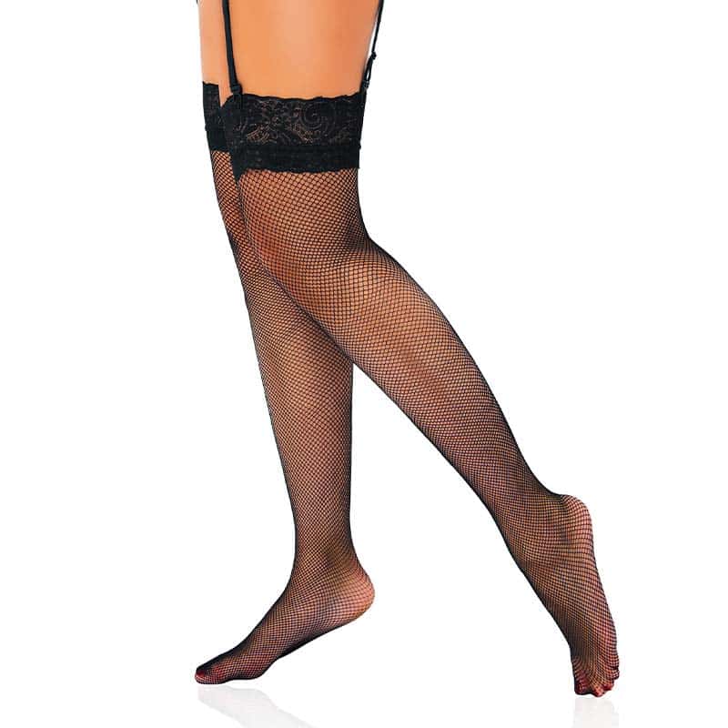 Sofie Strømpe Til Hofteholder Sort fra Daring Intimates