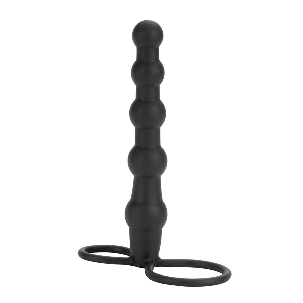 Beaded Double Rider Anal Dildo fra Calexotics