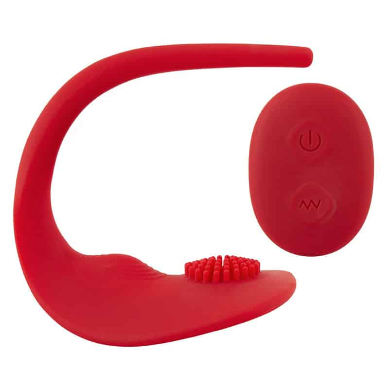 Rc Slim Fjernbetjent Trussevibrator Rød fra Sweetsmile