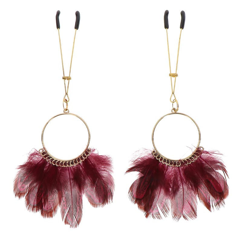 Brystklemmer Med Fjer fra Taboom