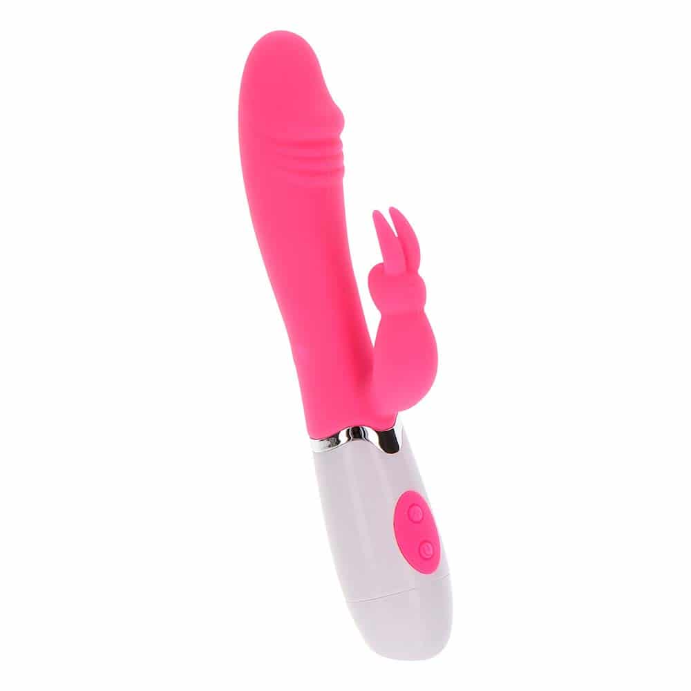 Funky Rabbitvibrator   Pink fra Toy Joy