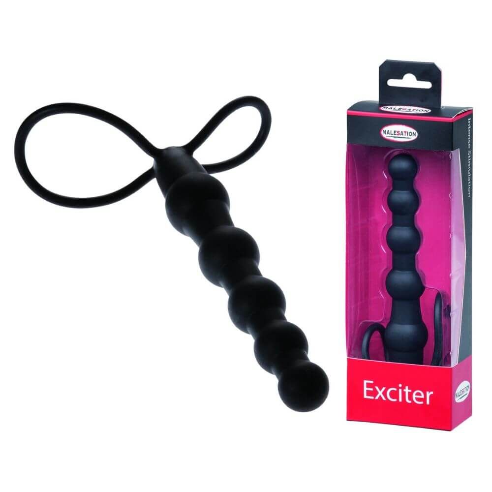 Exciter     Penisring Og Anal Plug fra Malesation
