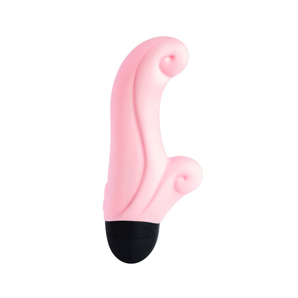 "Diskret Lyserød Mini Dildo Vibrator – Effektiv Nydelse"