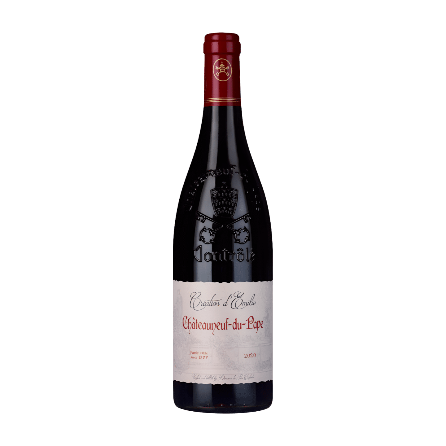 Création D'Émilie Châteauneuf Du Pape 2020 - Rødvin Tilbud