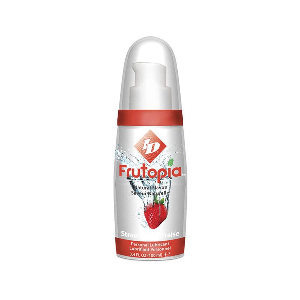 Id Frutopia Jordbær Glidecreme 100 Ml – Vandbaseret Nydelse
