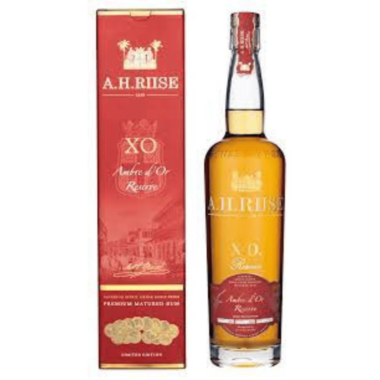 A.H. Riise XO Ambre d'Or Reserve Rom - Eksklusiv Spiritus