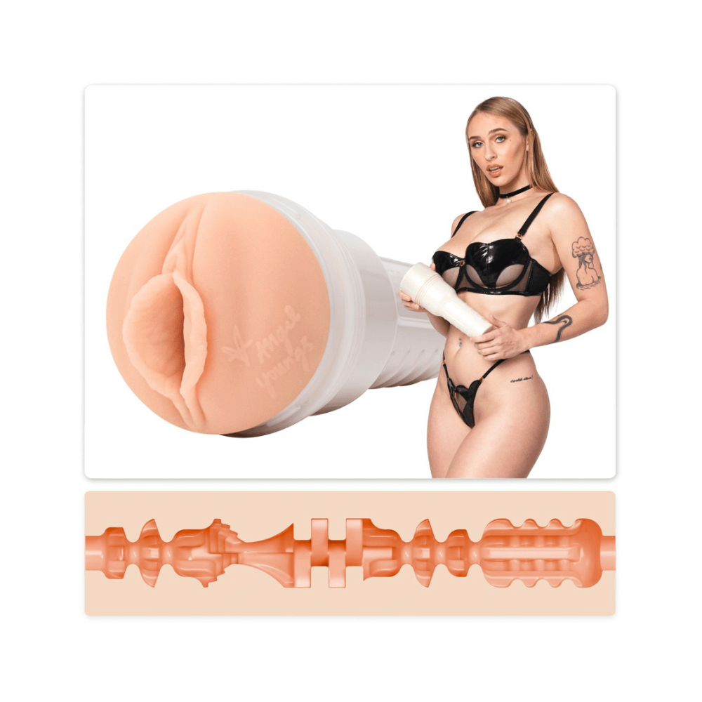 Girls Angel Youngs     Realistisk Vagina Masturbator fra Fleshlight