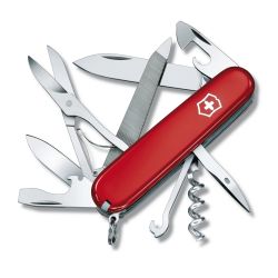 Victorinox Pocket Knife Mountaineer, Rød Multitool på tilbud