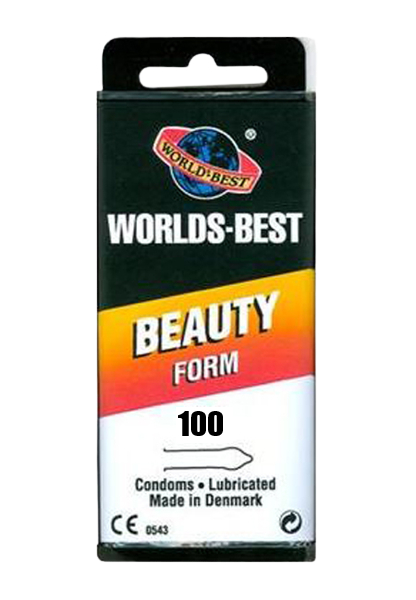 Beauty Form   100 Stk. fra Worlds Best