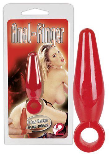 Anal Finger Rød fra You2toys