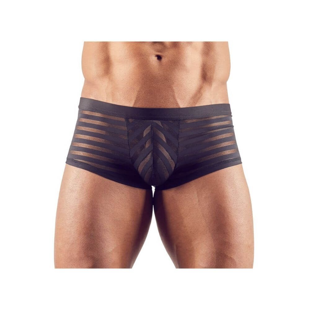 Svenjoyment Boxershorts til Mænd – Frække Gennemsigtige Striber