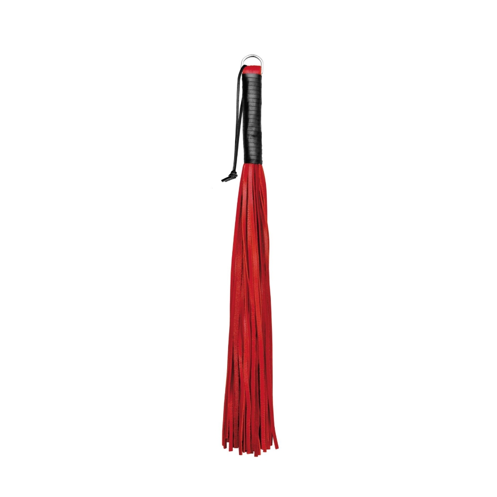 Rød Læder Flogger fra O-products