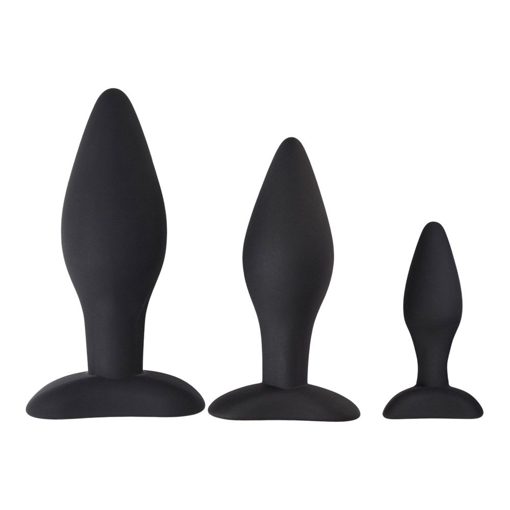 Butt Plug Sæt     3 Stk. fra Axus Lite