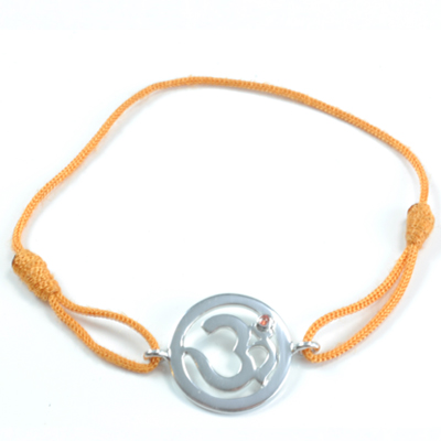 Chakra Aum Armbånd   2 Chakra   Med Citrin   18mm fra Smykker I Gul »