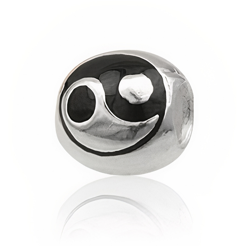 Yin Yang Charm i 925 Sterling Sølv til Armbånd