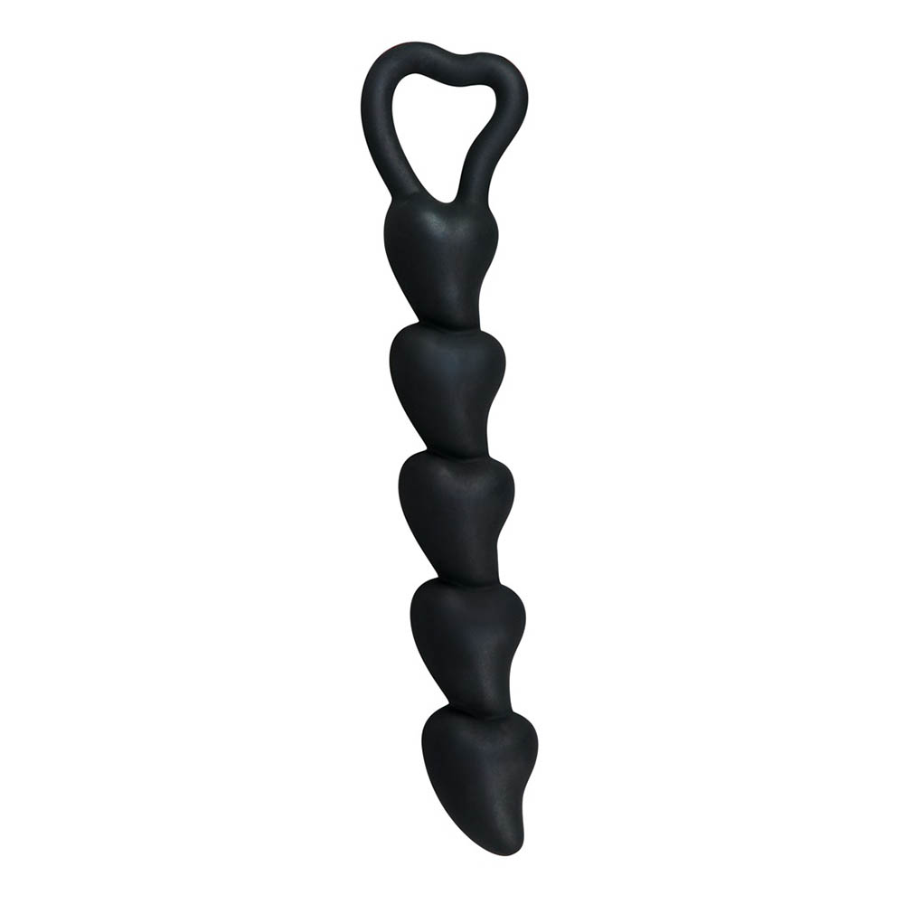 Anal Beads Sort Kæde fra Black Velvets