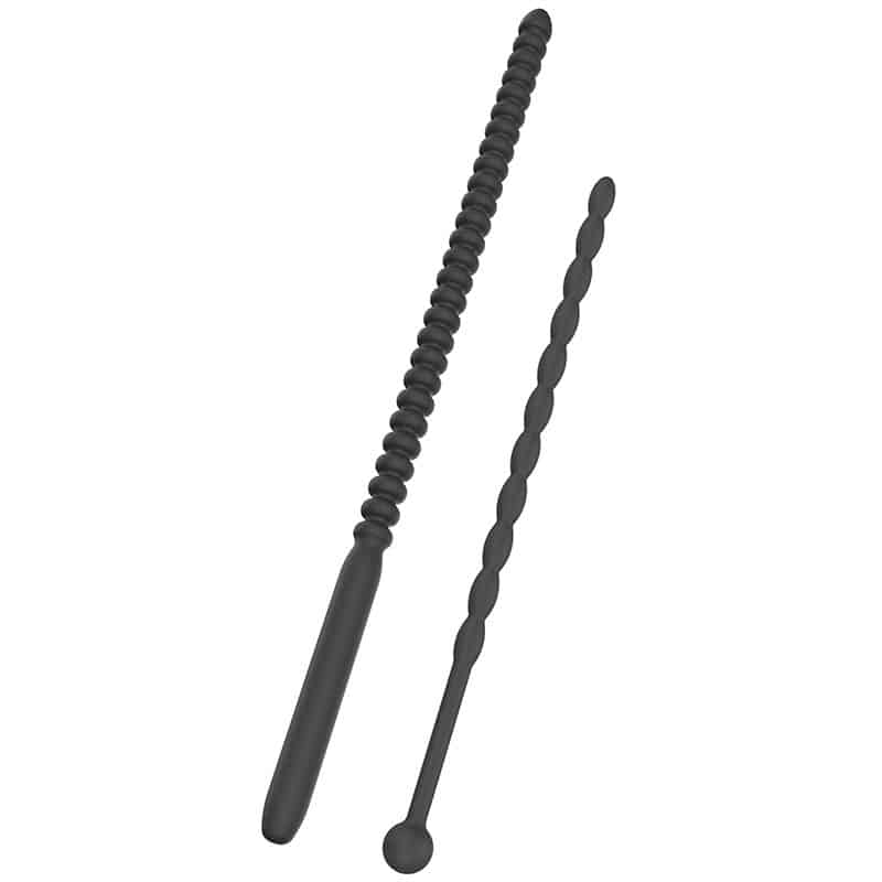 Extreme Ribbed Penis Dilator Sæt fra Hidden Desire