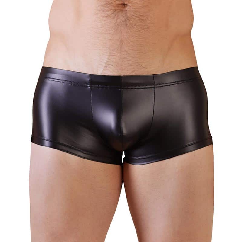 John Mat Wetlook Boksershorts Sort   L fra Nek