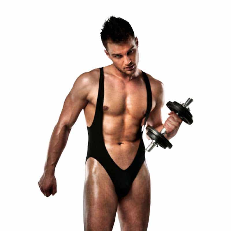 Frasier Bodystocking Til Mænd Sort   X Xx fra Passion