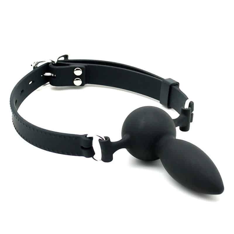 Silikone Gagdildo fra Rimba