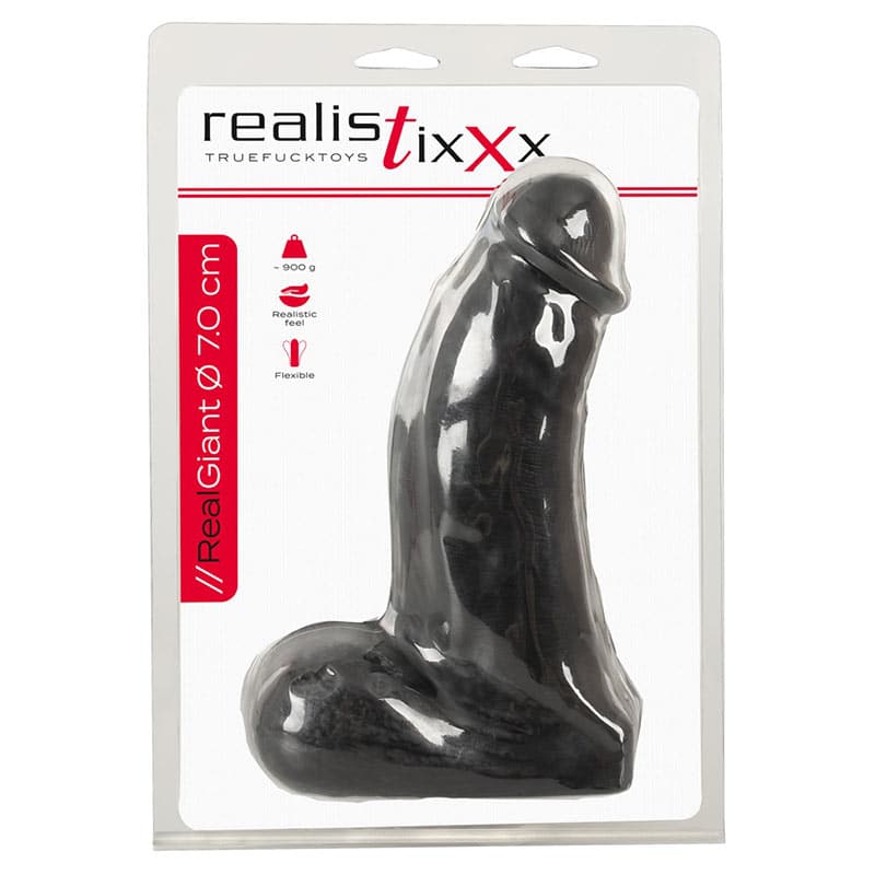 Real Giant Kæmpe Dildo 22 Cm fra Realistixxx