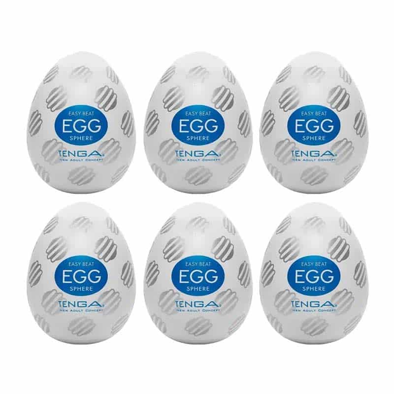 Egg Sphere Onani Håndjob Til Mænd 6 Stk. fra Tenga