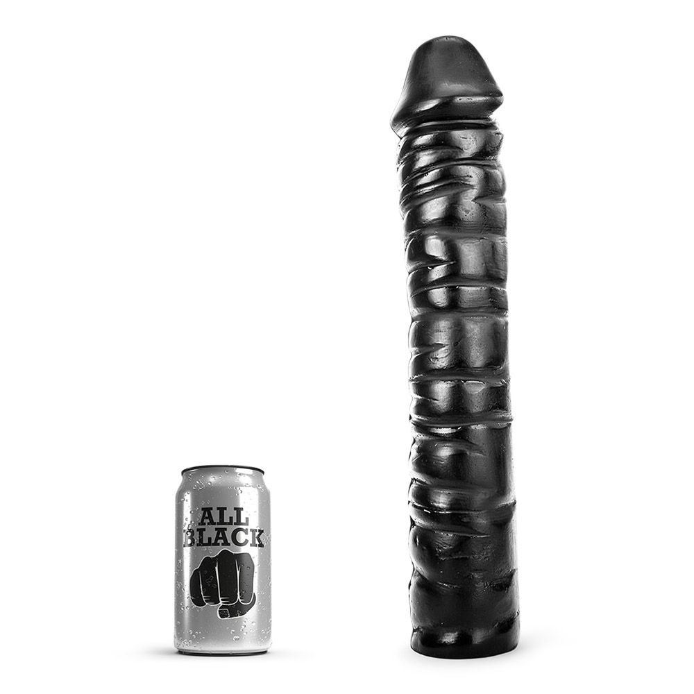 51   Stor & Bred Dildo fra All Black