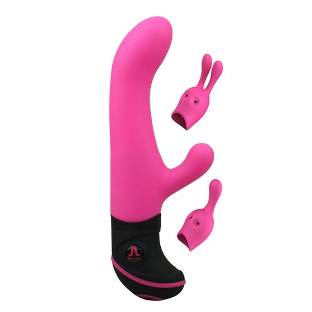 Butch Cassidy Rabbit Vibrator M. Tilbehør fra Adrien Lastic