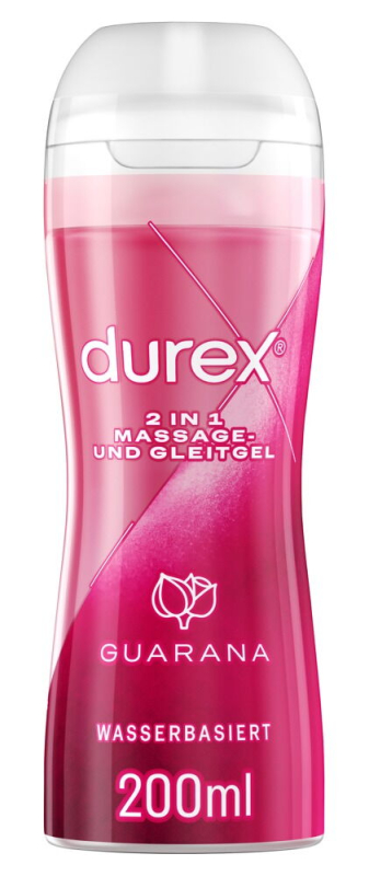 Massage Guarana 2in1, 200ml fra Durex