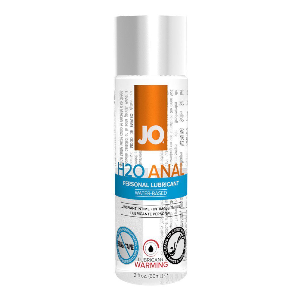 Anal H2o Warming Vandbaseret Glidecreme   120 Ml fra System Jo