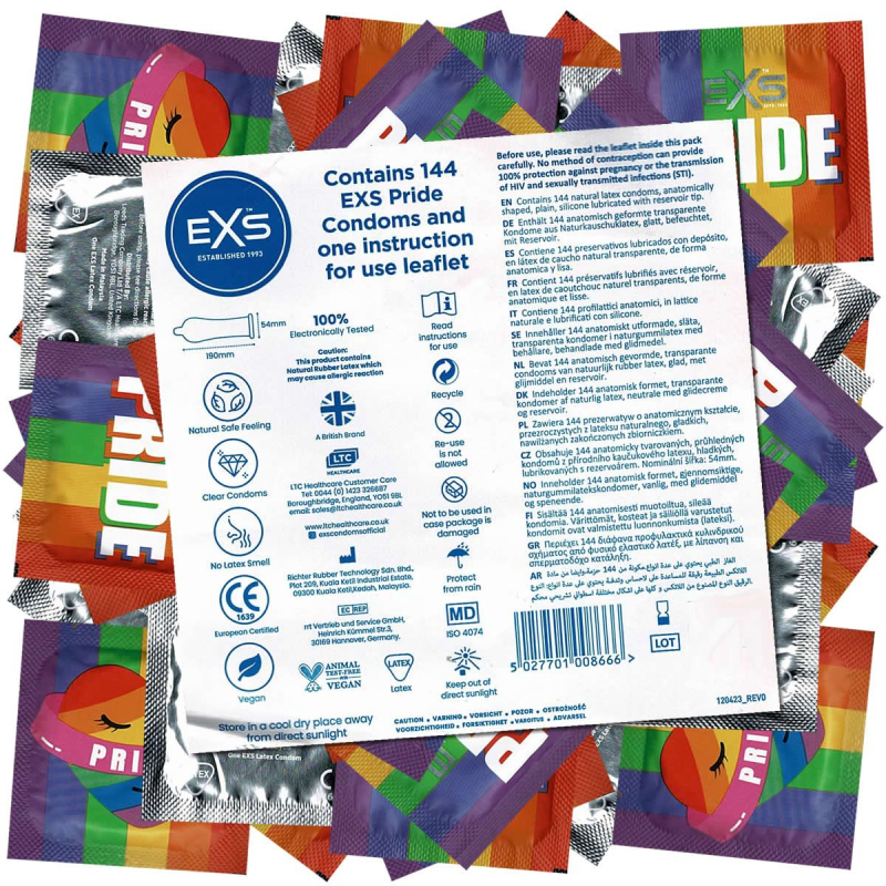 Pride   144 Stk. fra Exs