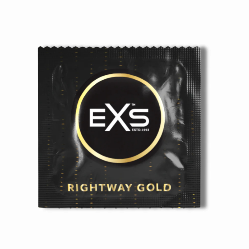 Rightway Gold Kondom, 10 Stk. fra Exs
