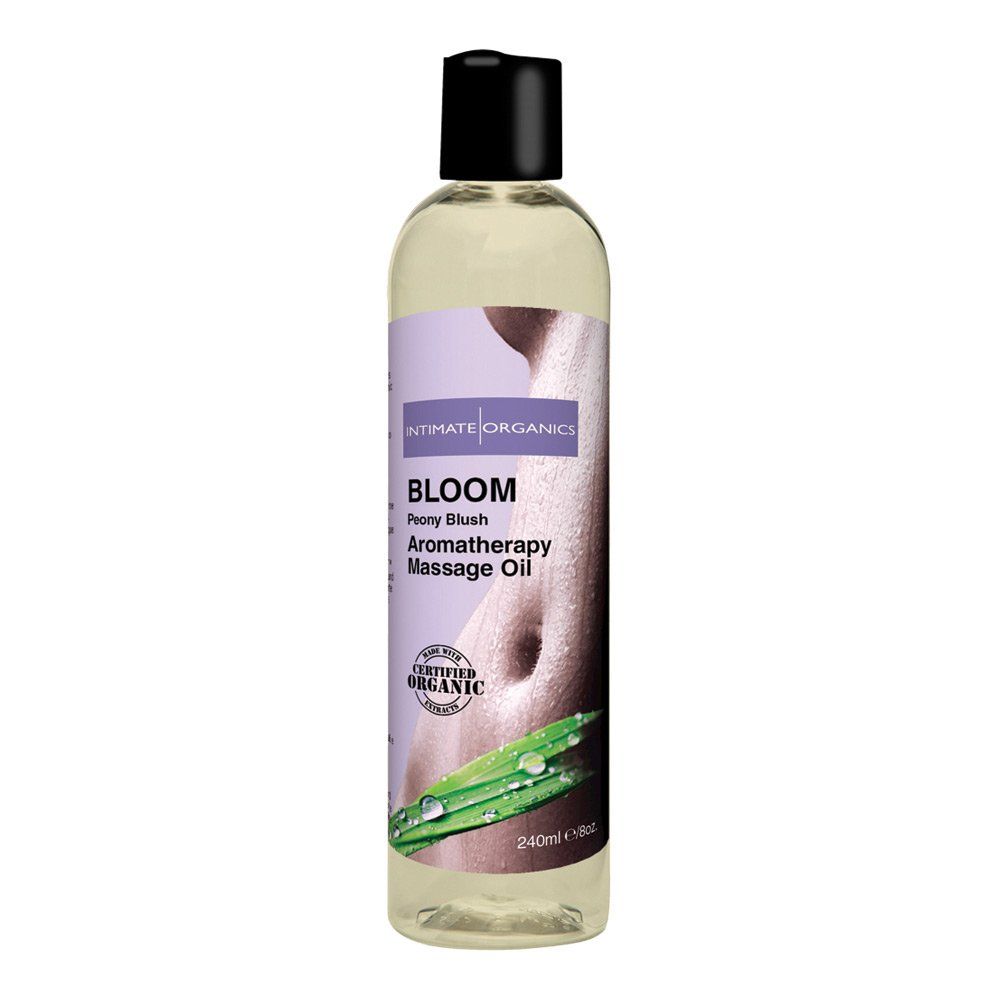 Aromatherapy     Massageolie Med Duft   Bloom   240 Ml fra Intimate Organics