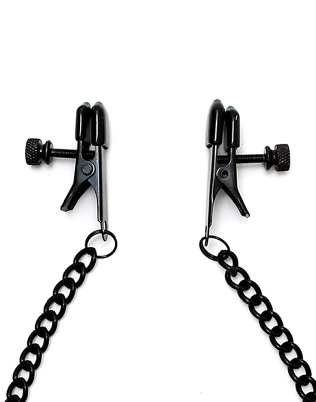 Rimba   Nippelklemmer Justerbar Med Kæde fra Rimba Bondage Play