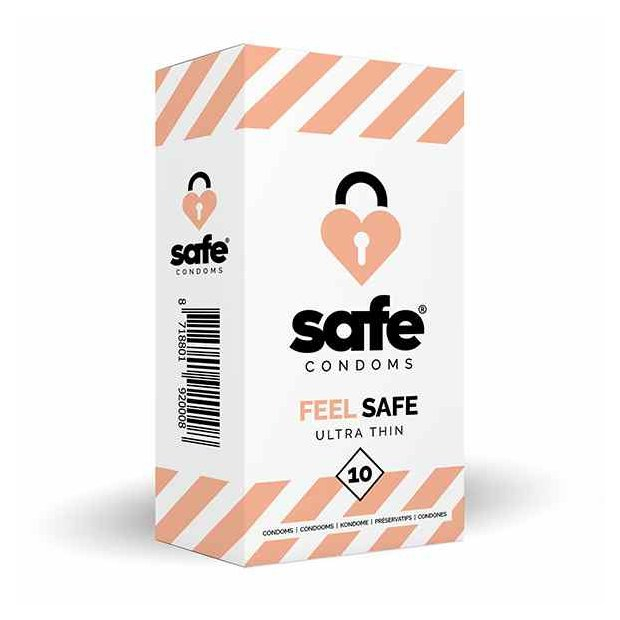 Feel Ultra Thin, 10 Stk fra Safe
