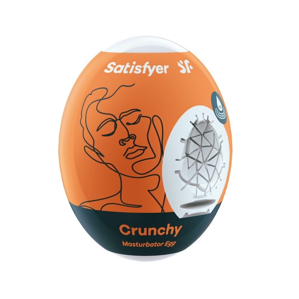 Crunchy     Masturbator Egg fra Satisfyer
