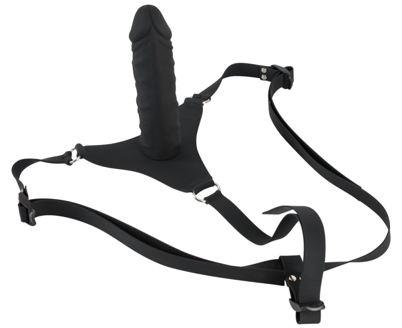 Strap On Dildo Sort fra You2toys