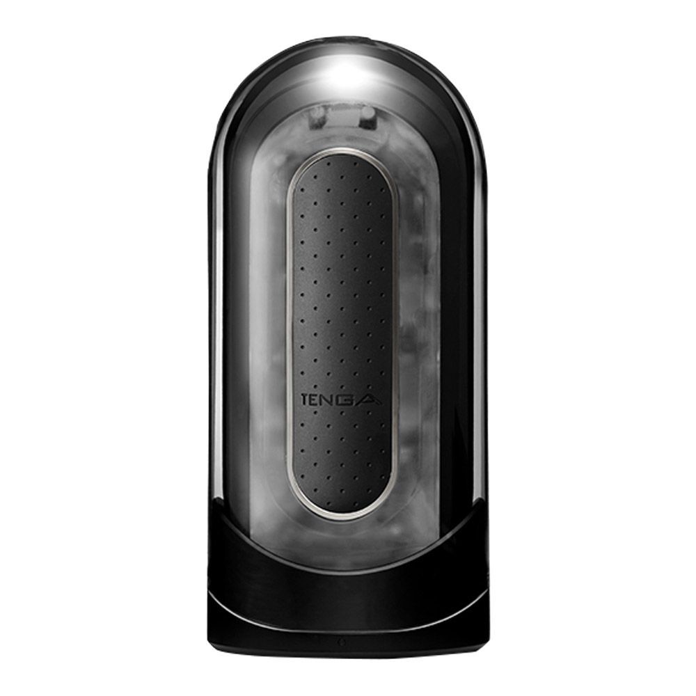 Flip Zero Black Med Vibrator     Fantastisk Onanioplevelse fra Tenga