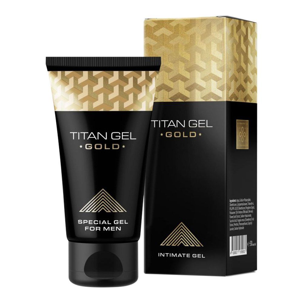 Titan Gel Gold     Glidecreme     øger Størrelsen På Din Penis fra 210th