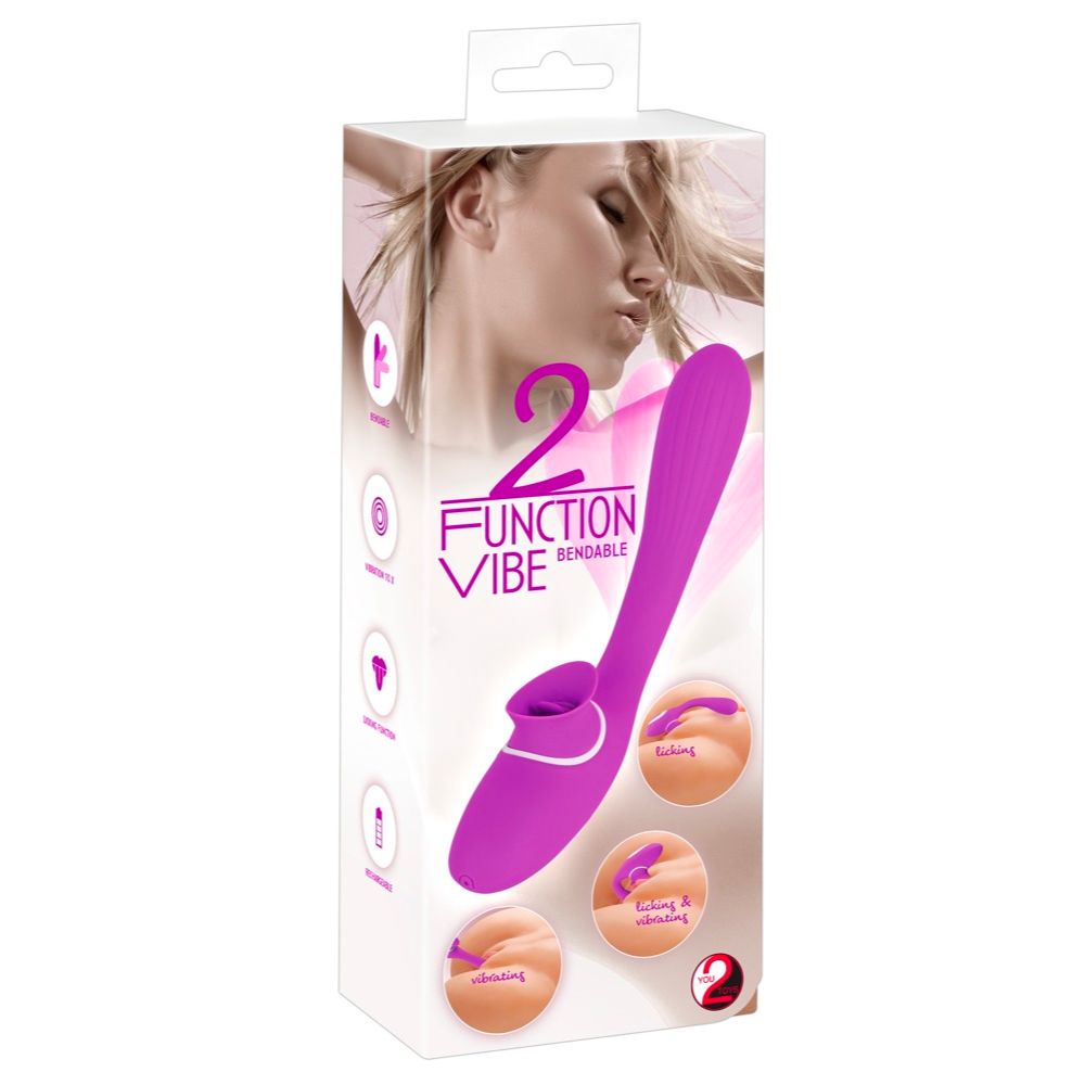 You2toys   2 Funktionel Bøjelig Vibrator fra 210th