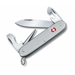 Pioneer Pocket Tool, Ribbed Alox, Silver,   Multitool fra Victorinox